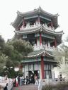 Трехэтажное китайское строение